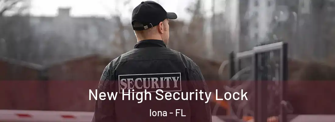  New High Security Lock Iona - FL