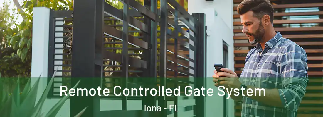  Remote Controlled Gate System Iona - FL